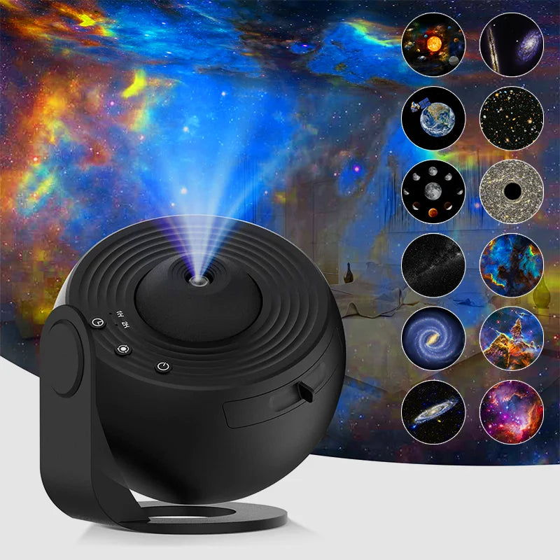 360° Rotate Planetarium Lamp For Kids Bedroom