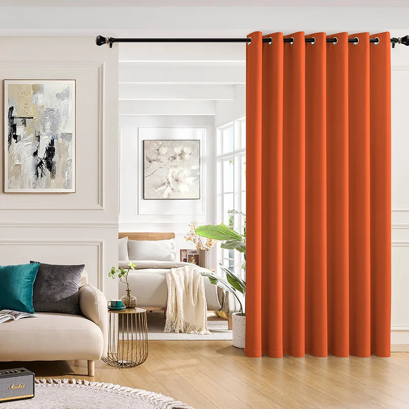 2PCS Room Divider BlackOut Curtain for Living Room