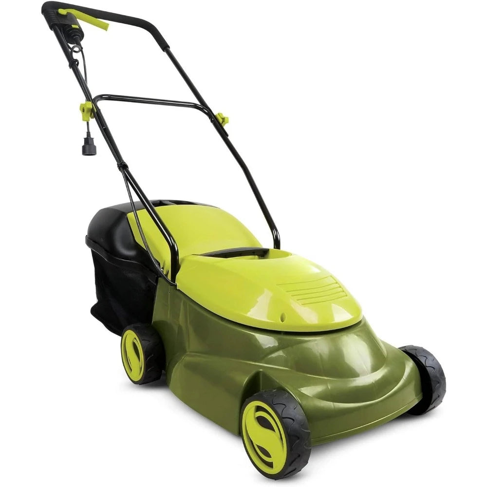 MJ401E 14-Inch 12-Amp Electric Lawn Mower w/Collapsible Handle for Storage