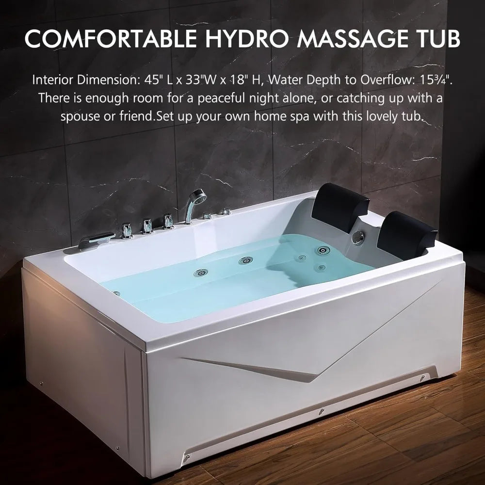 2 Person Hydro Massage Bathtub