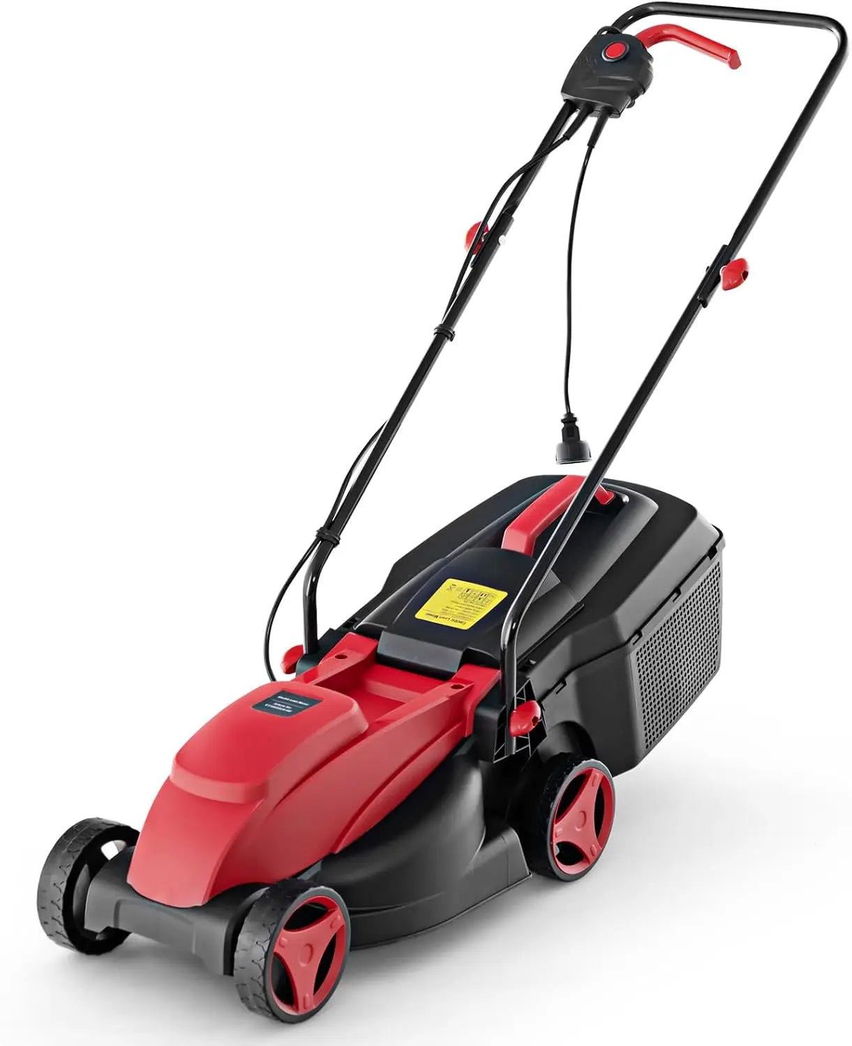12-AMP 14-Inch Walk-Behind Lawnmower with Collection Box