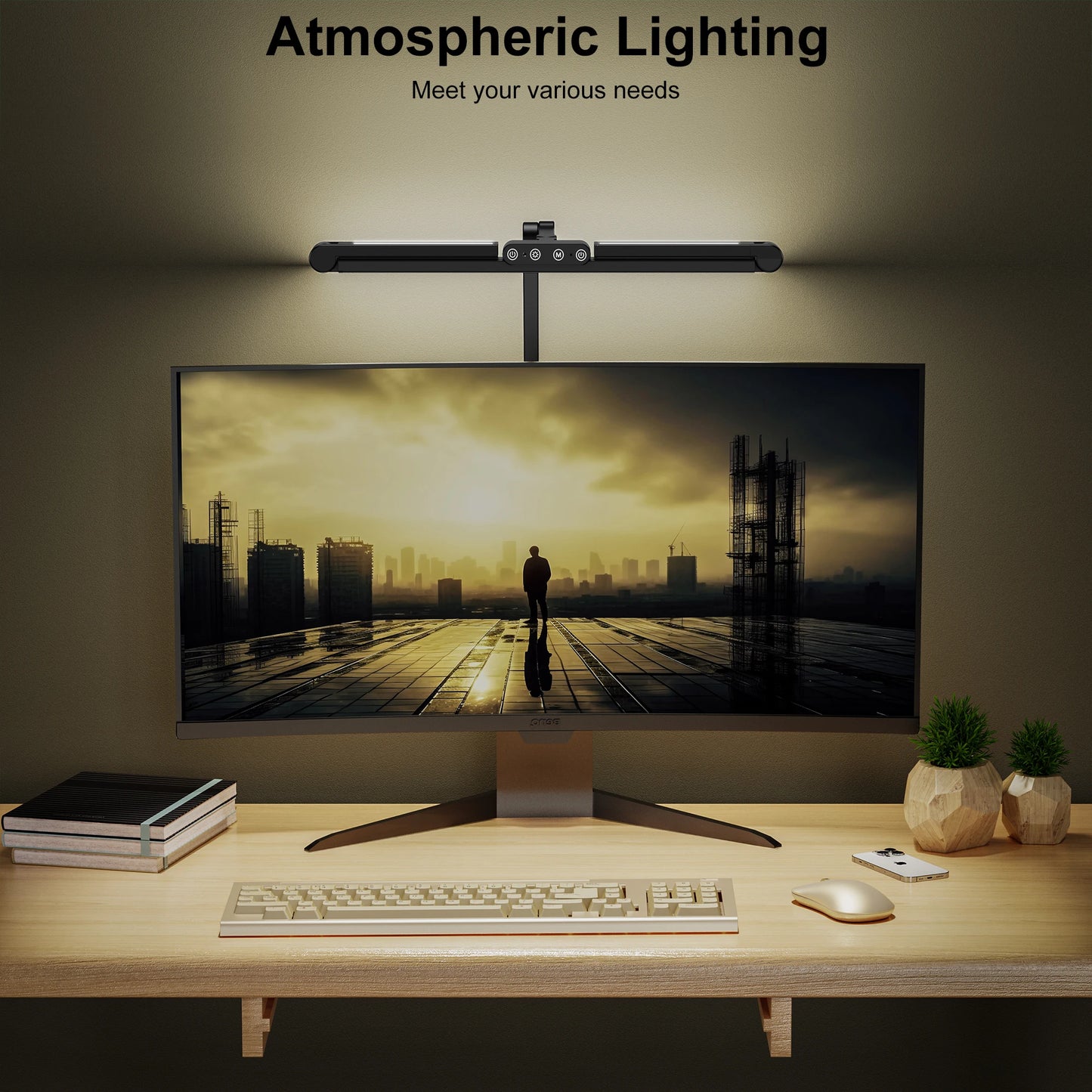 Architect Desk Lamp for Home Office with Atmosphere Lighting
