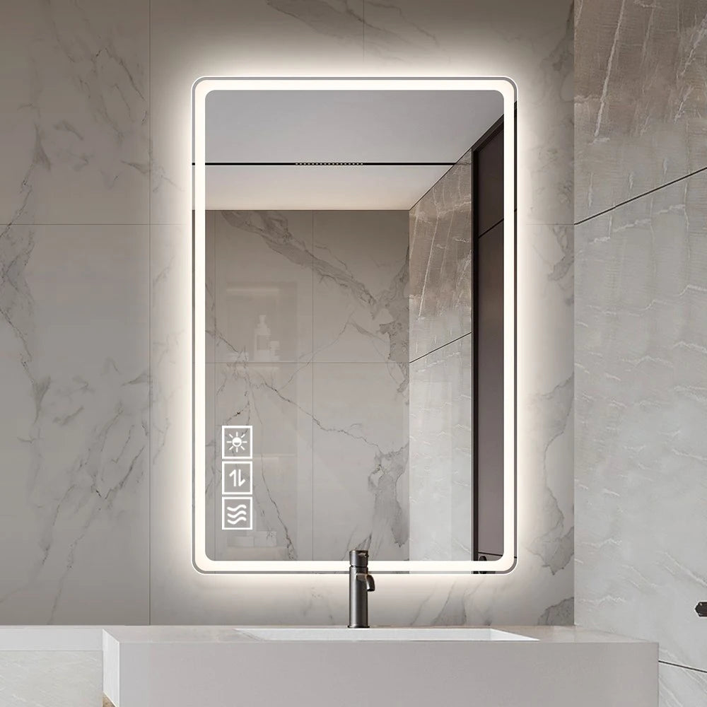 48*32 inch Bathroom Mirror with Led Lights