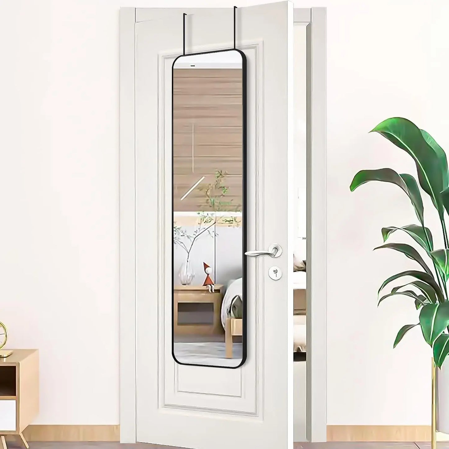 Wall Mounted Metal Frame Dressing Make-up Mirrors for Entryway Bedroom