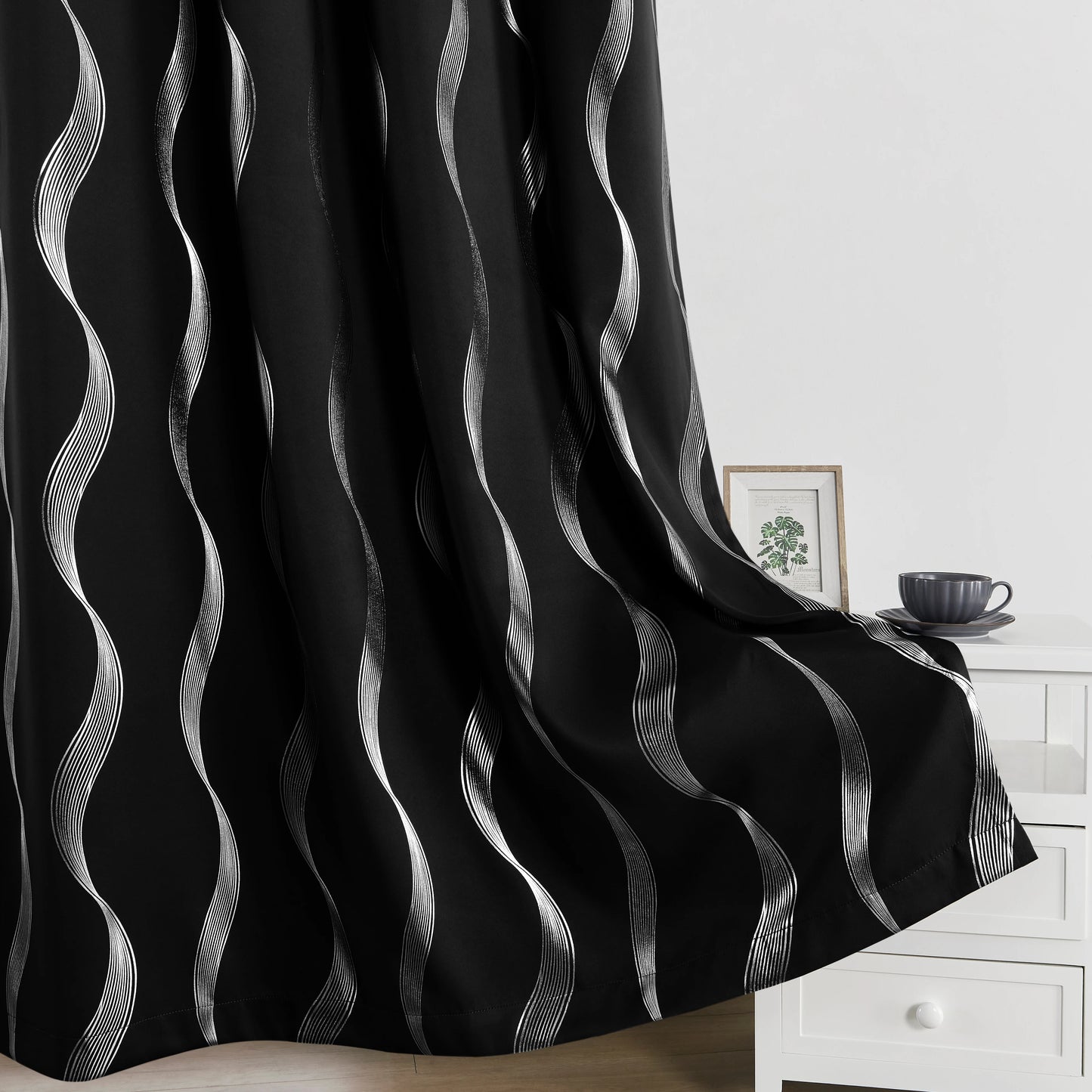 4PCS Blackout Curtains
