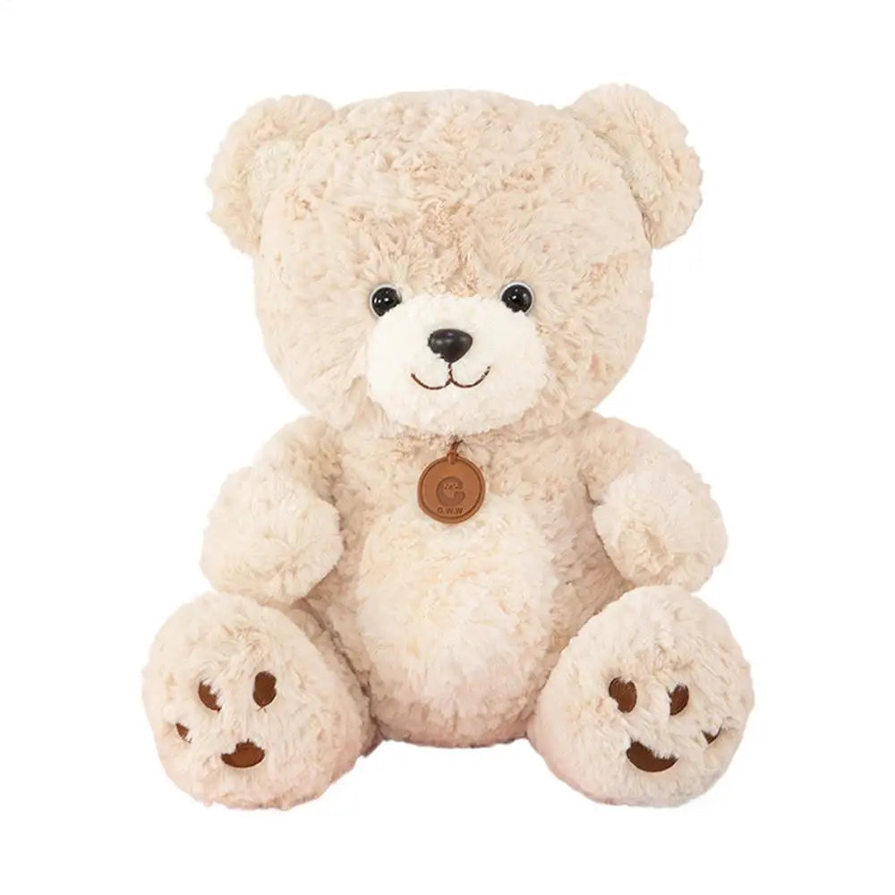 Cute Bear Plushies Bear Toy Stuffed Animal With Red Heart Valentine's Day