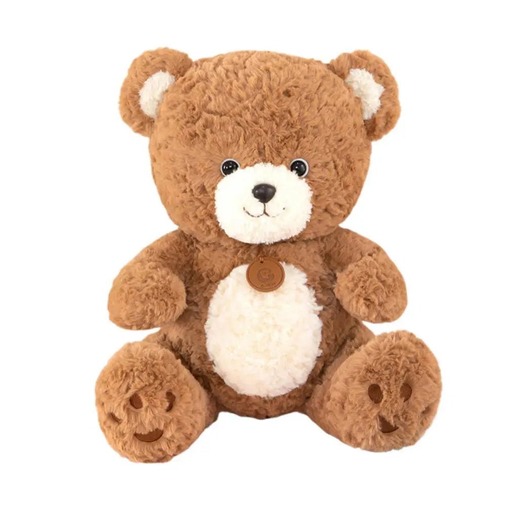 Cute Bear Plushies Bear Toy Stuffed Animal With Red Heart Valentine's Day