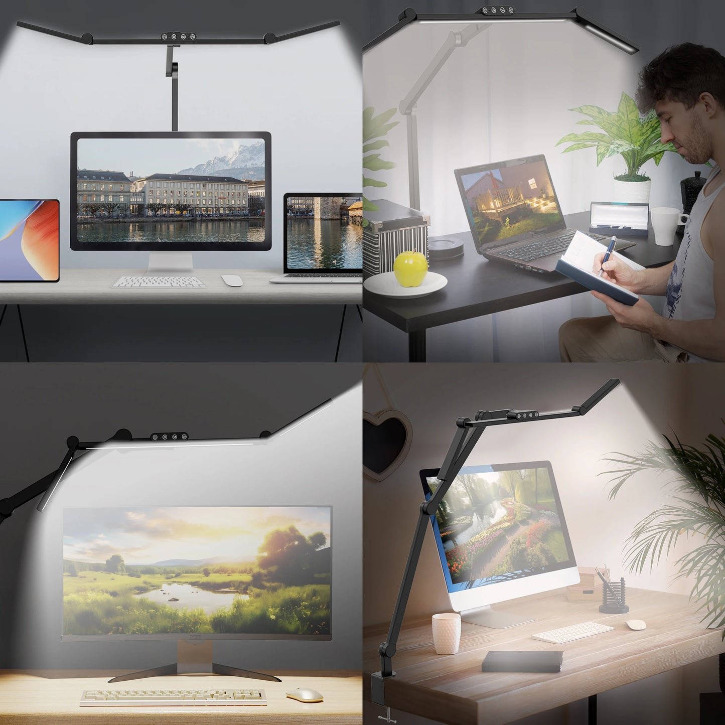 Architect Desk Lamp for Home Office with Atmosphere Lighting