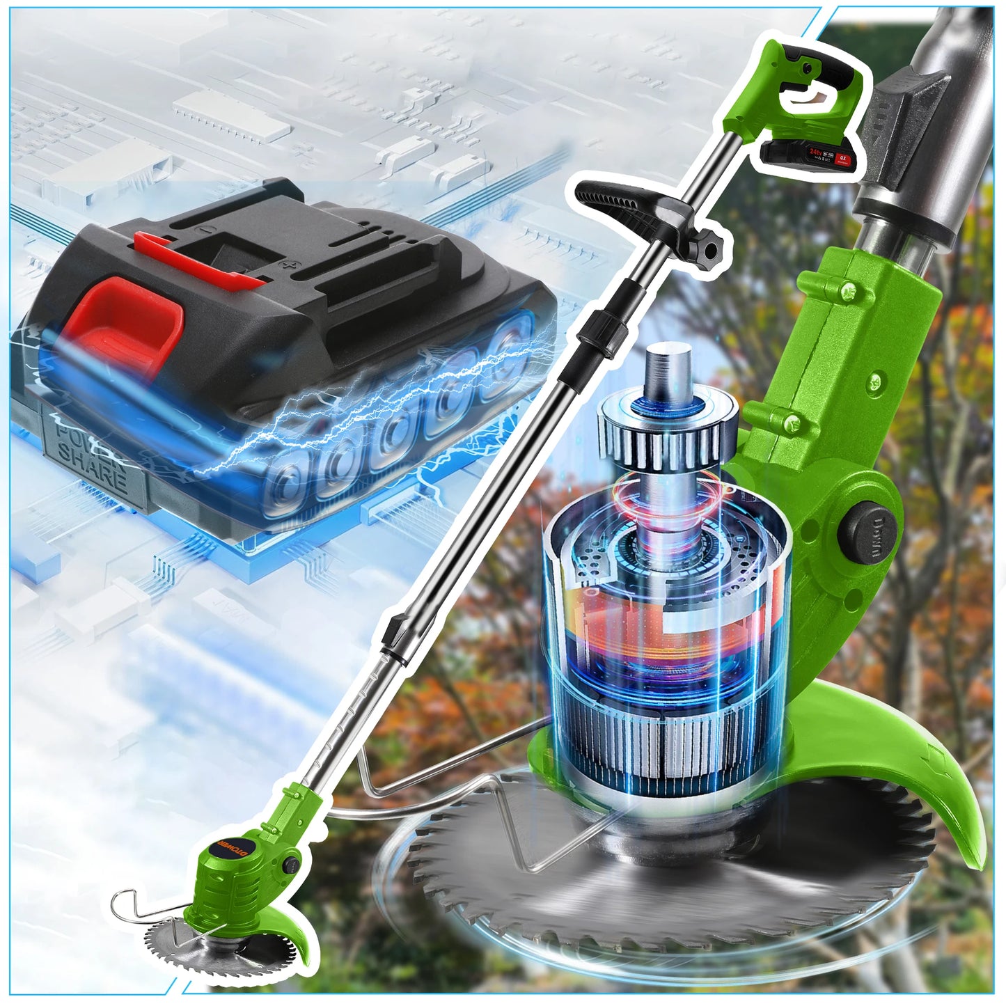 Cordless Grass Trimmer