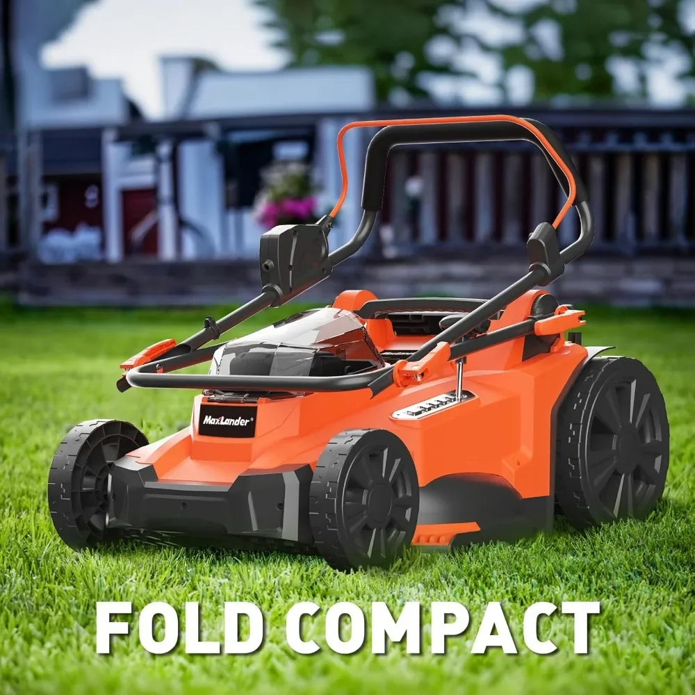 40V 2-in-1 Battery Powered Lawn Mower With Brushless Motor