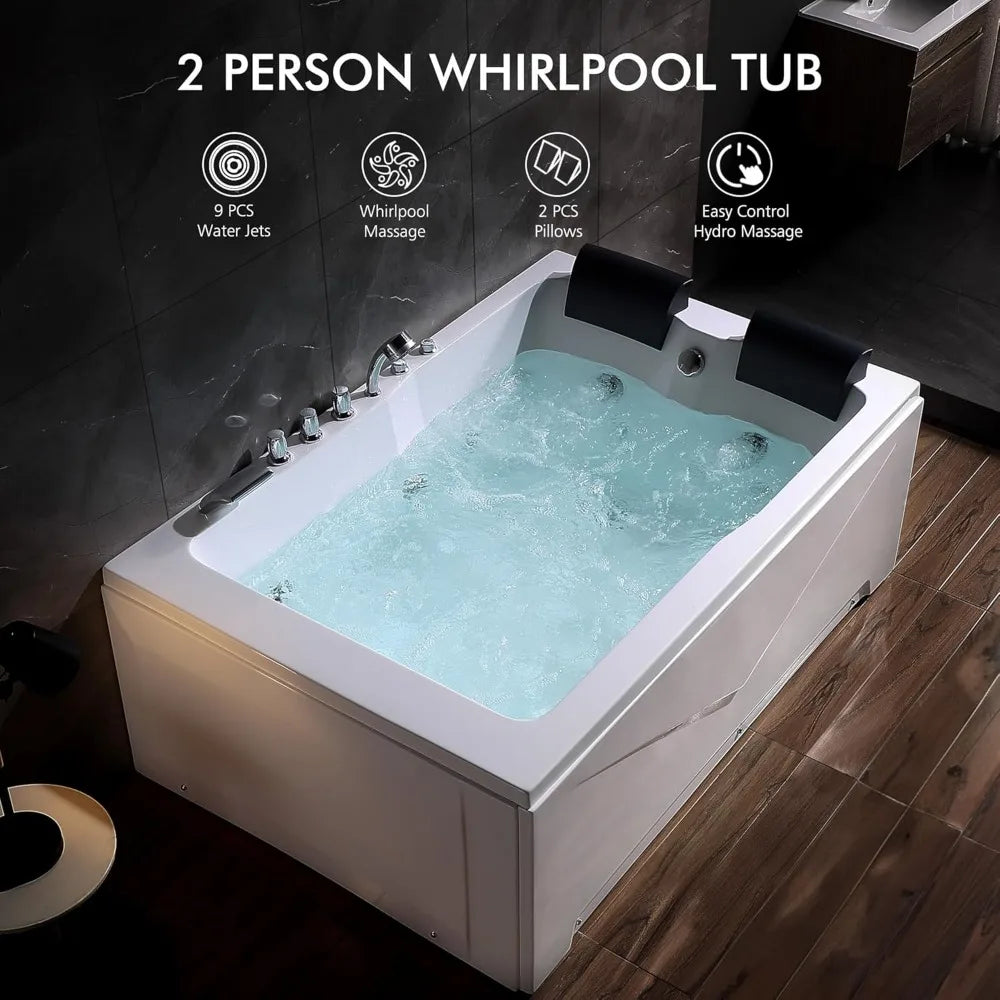 2 Person Hydro Massage Bathtub