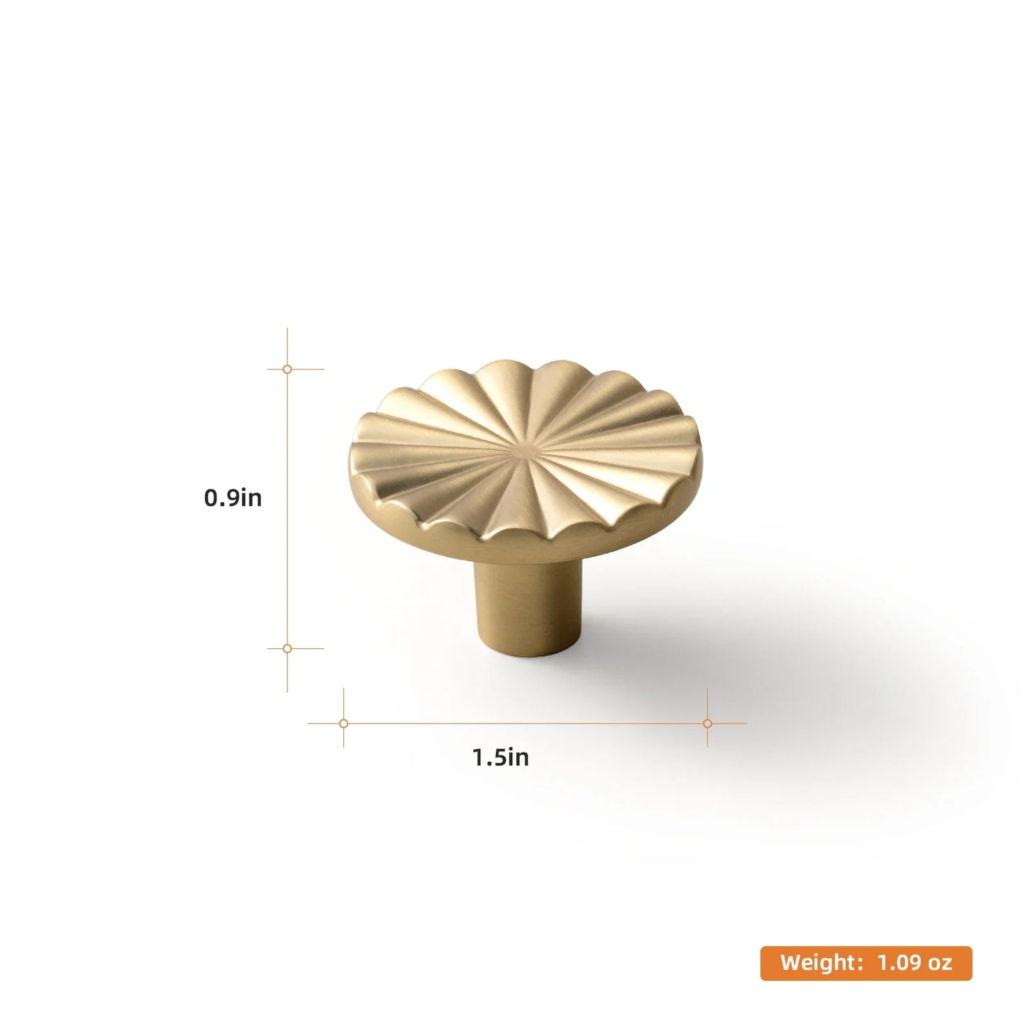 Goo-Ki 2.5''Hole Centers Antique Brass Cabinet Pulls