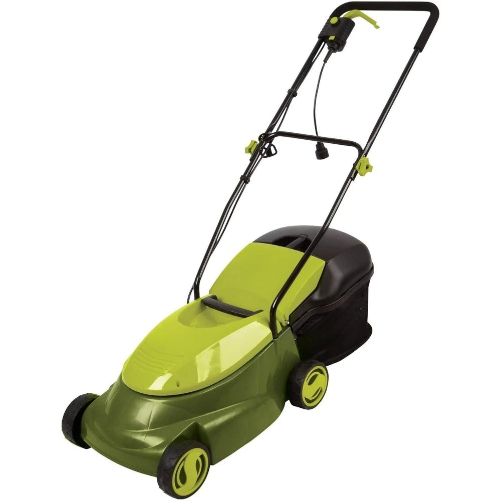 MJ401E 14-Inch 12-Amp Electric Lawn Mower w/Collapsible Handle for Storage