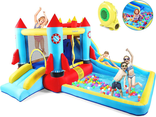 Inflatable Bounce House with Blower