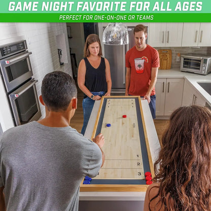 Shuffleboard and Curling 2 in 1 Board Games