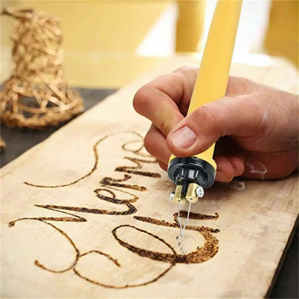 Temperature Digital Display Pyrography Dual Pen