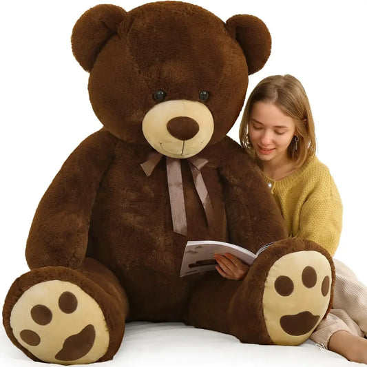 5ft Fluffy Life Size Giant Stuffed Bear