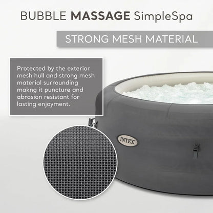 SimpleSpa Bubble Jacuzzi Spa