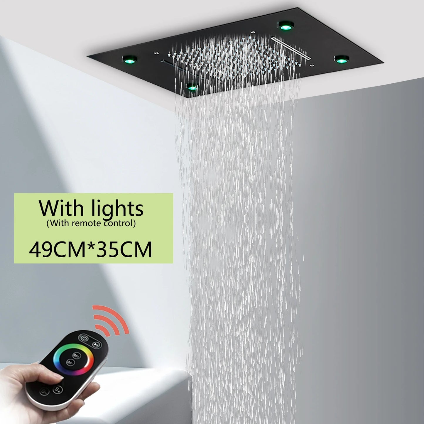 Shower Head with LED Lights