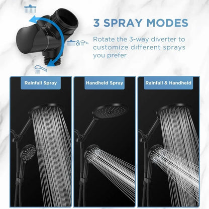 21-Mode Dual Shower Head Combo