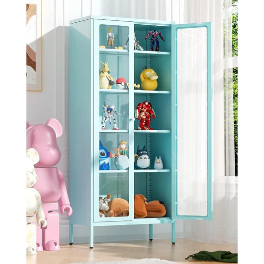 Curio Display Cabinet with Glass