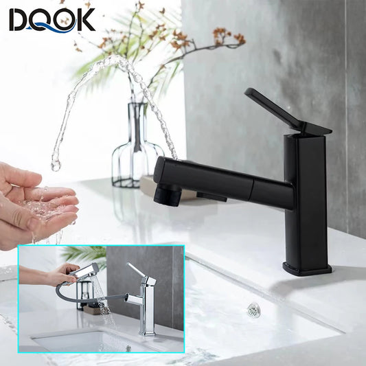 Pull Out bathroom water mixer