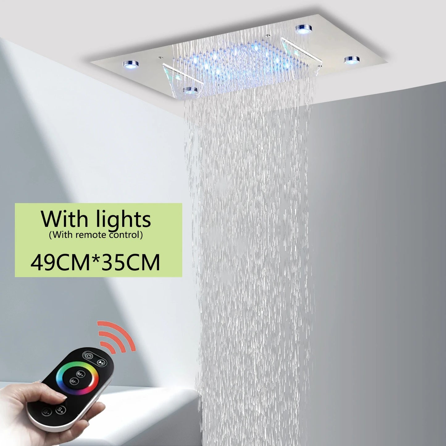 Shower Head with LED Lights