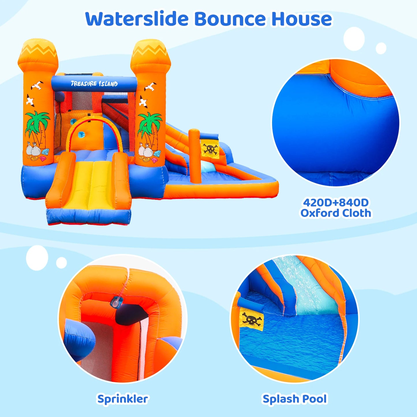 Kid Bouncer & Water Slide 2 in 1