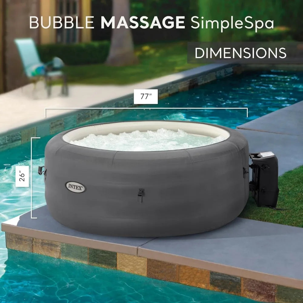 SimpleSpa Bubble Jacuzzi Spa