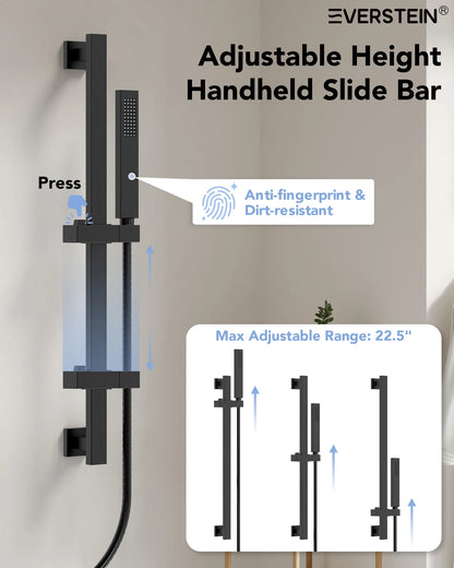 Dual Rainfall Shower Head