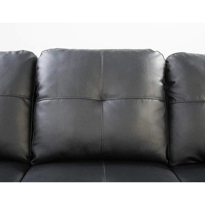 Wide Convertible Upholstered Couch