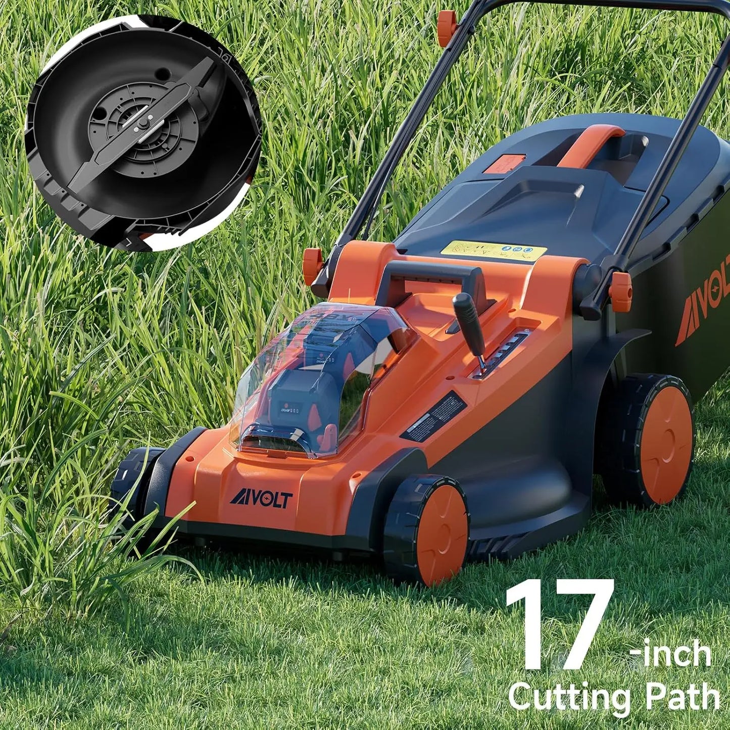 17-inch Brushless Lawn Mower