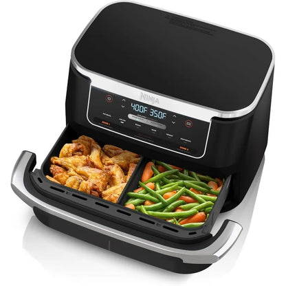 6-in-1 DualZone FlexBasket Air Fryer