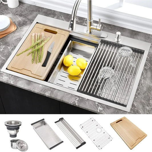 Stainless Steel Drop In Kitchen Sink