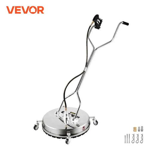 VEVOR Pressure Washer Surface Cleaner 24\'\' Max. 4000 PSI Pressure by 2 Nozzles f