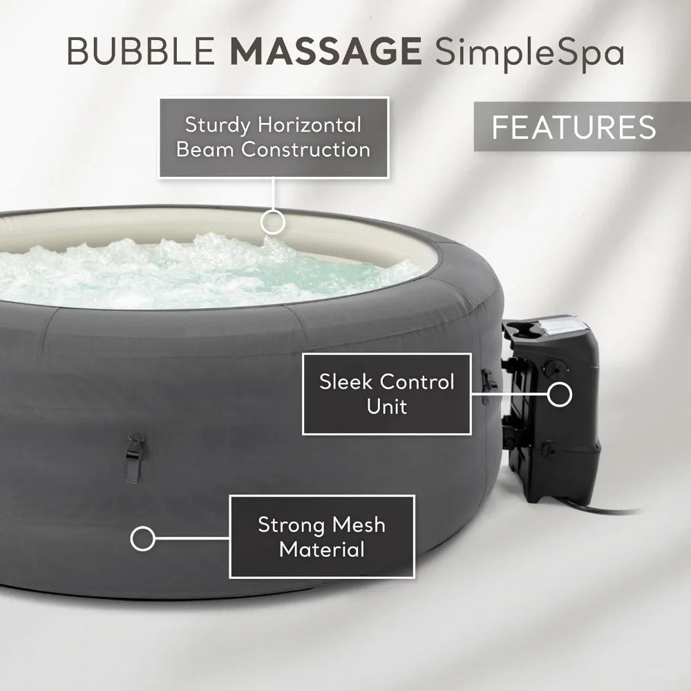 SimpleSpa Bubble Jacuzzi Spa