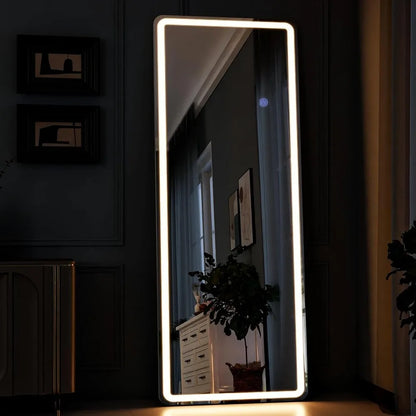 LED Full Length Mirror 64" x 21"