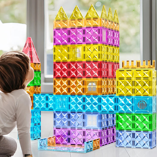 Magnetic Building Blocks Construction Set
