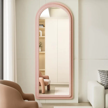 Arched Full Length Mirror with Stand