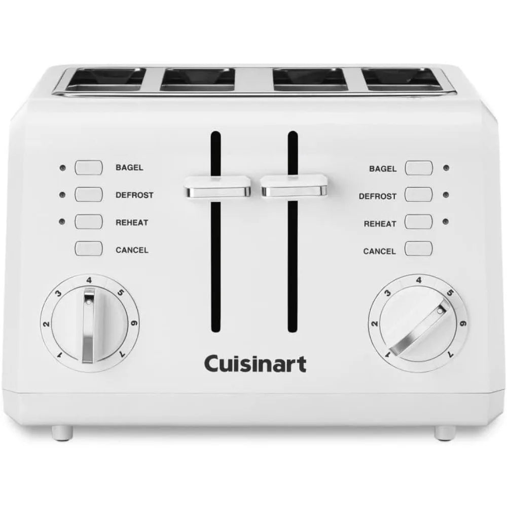 4 Slice Compact Plastic Toaster