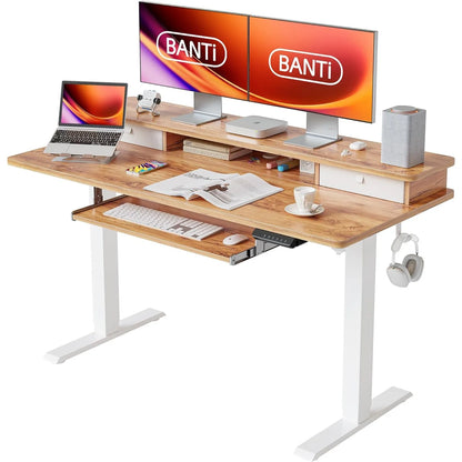 55'' Height Adjustable Standing Desk