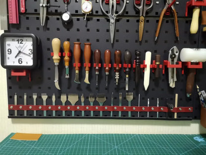 Wall-Mounted Hardware Tool Hanging Board