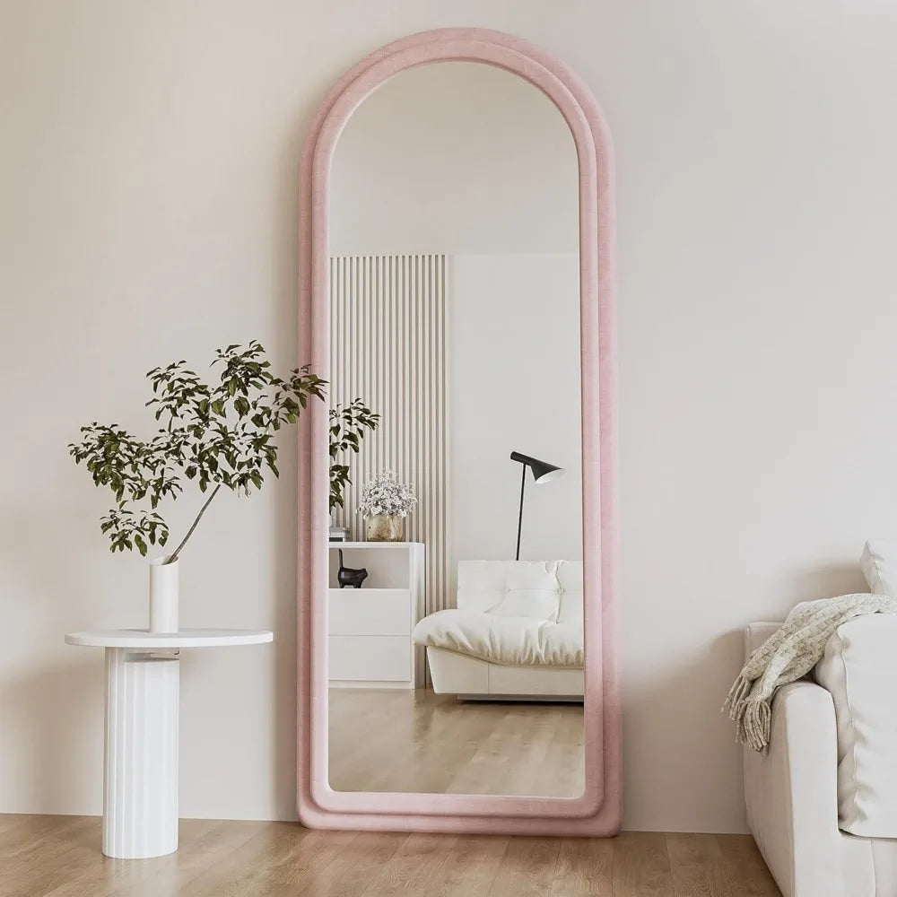 Arched Full Length Mirror with Stand