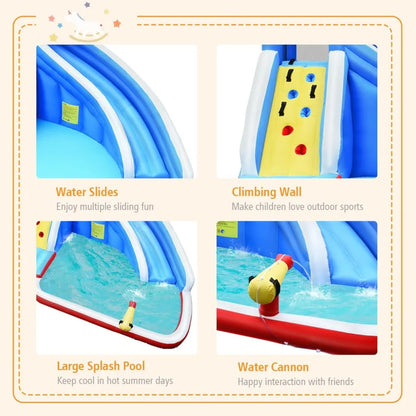 Shark Themed Waterslide Park