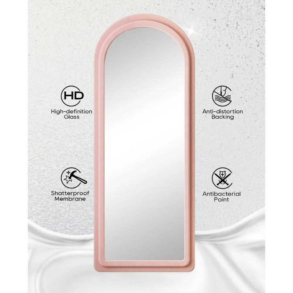 Arched Full Length Mirror with Stand