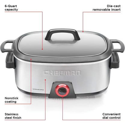 6-Quart Slow Cooker