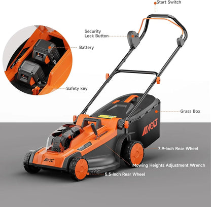 17-inch Brushless Lawn Mower