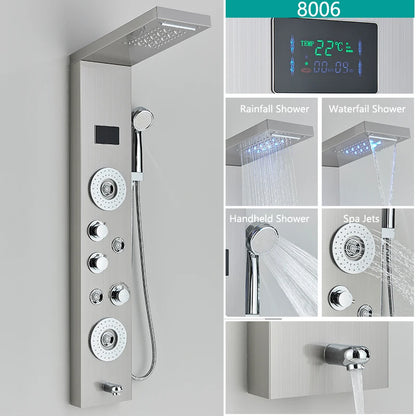 LED Rainfall Shower Panel System