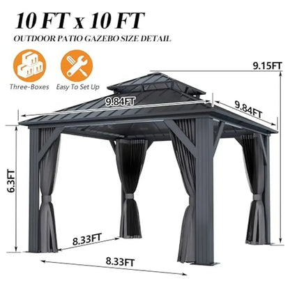 Outdoor Hardtop Gazebo