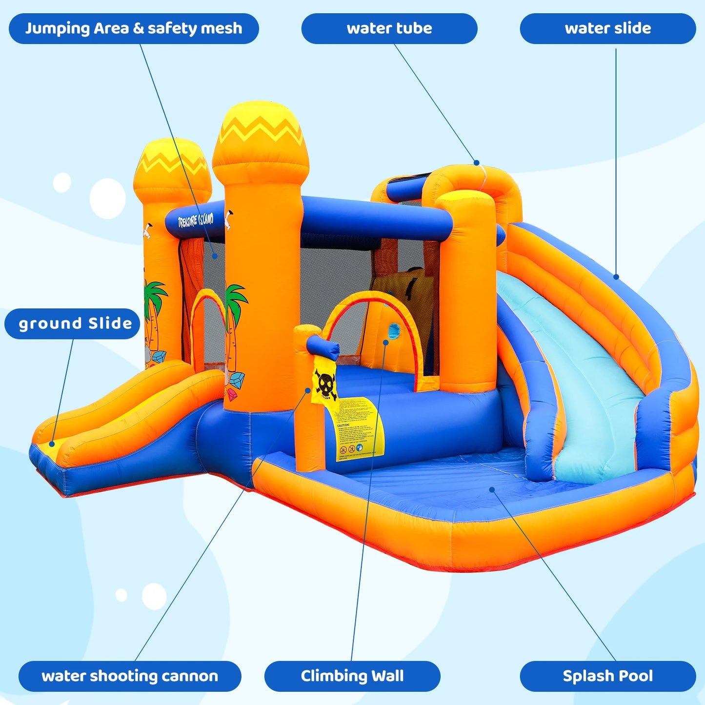 Kid Bouncer & Water Slide 2 in 1